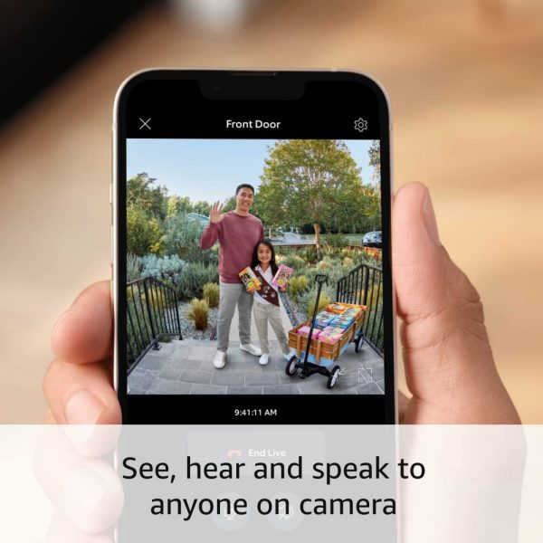 Ring Battery Doorbell Plus | Head-to-Toe Video with Two-way Talk and Motion Alerts - Image 3