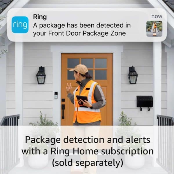 Ring Battery Doorbell Plus | Head-to-Toe Video with Two-way Talk and Motion Alerts - Image 4