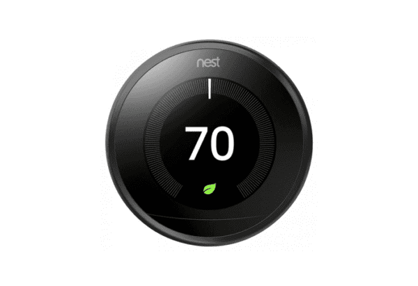 Google Nest Learning Thermostat - Carbon Black