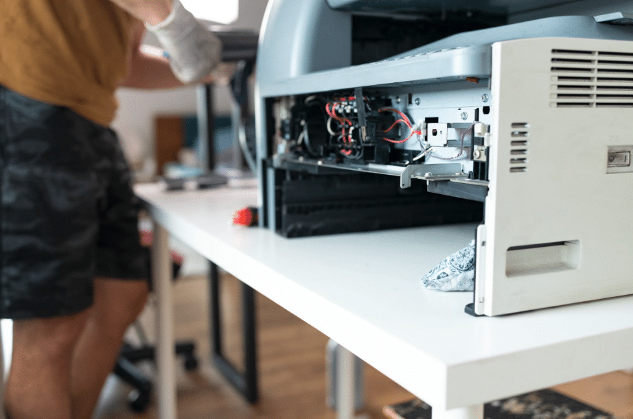 internal hardware of printer