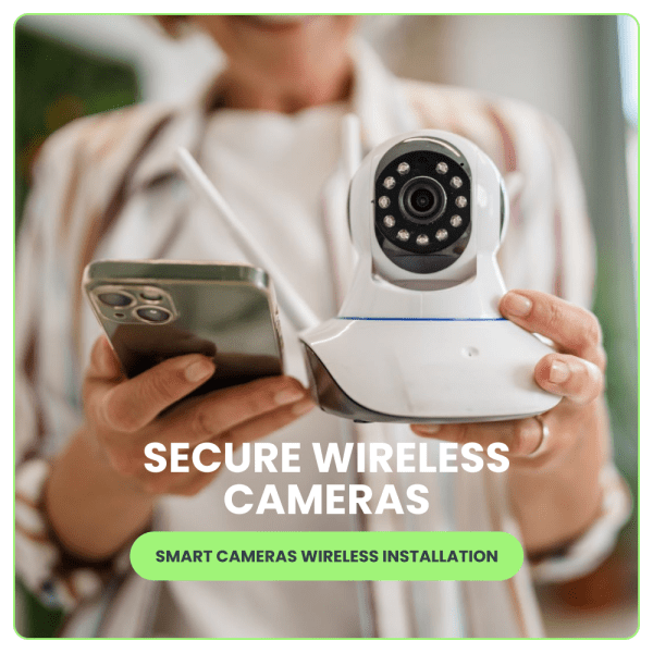 secure wireless camera installation service
